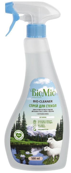 Bio Mio Спрей для стекол 500 мл Без Запаха