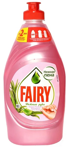 FAIRY Средство для мытья посуды Розовый жасмин и Алоэ  450 мл