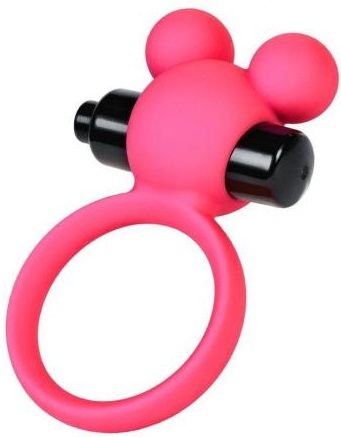 Виброкольцо на пенис A-Toys by TOYFA Pikle силикон розовое 6,9 см