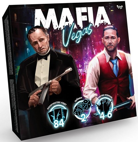DANKO TOYS Настольная Игра Mafia Vegas арт.09519