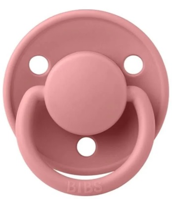 Пустышка силиконовая 0м+ Bibs De Lux Dusty Pink арт.1010311