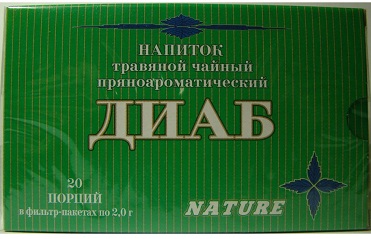 Диаб Чай травяной 2г №20пак