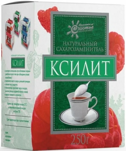 Фруктовое счастье Ксилит порошок 250 г Сладкий мир  &