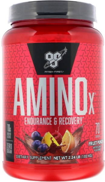 BSN AMINO-x( аминокислотная добавка от BSN )  1,02кг 70 порций Фруктовый пунш