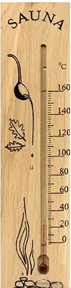 Термометр для Sauna (бальшой) Стеклопибор TCC-2