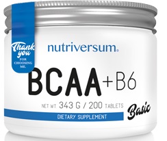 Nutriversum Basic-BCAA+B6 200tab  &