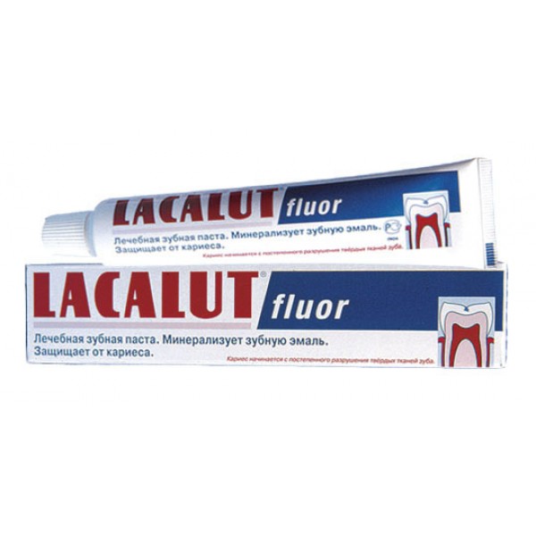 Зубная паста LACALUT Fluor 50мл