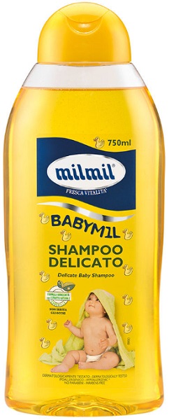 Шампунь деликатный детский Baby Pures Mil Mil 750 мл