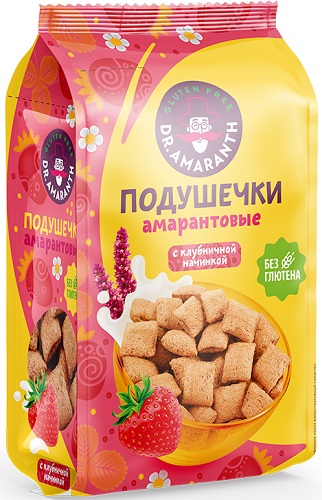 Dr.Amaranth Подушечки амарантовые с Клубничной нач. 100г Di&Di