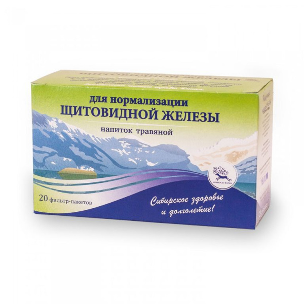 Алтайский Напиток чайный Для нормолизации щитовидной железы 1,5 №20
