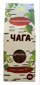 Хелпермед Чага с Красной щеткой чай 50г  &