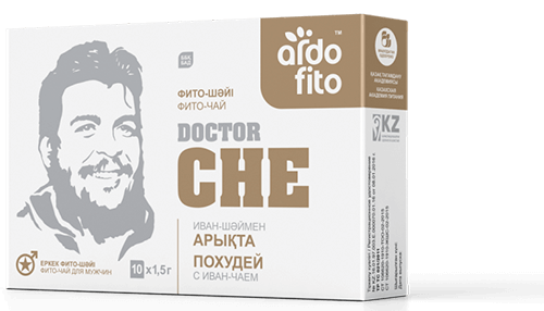 Doctor CHE фито-чай для мужчин Похудей с Иван-чаем 1,5г №10пак. Ардо-фито