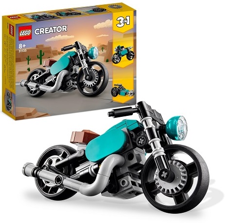LEGO Конструктор 8+ Игрушка Creator Винтажный мотоцикл арт.31135