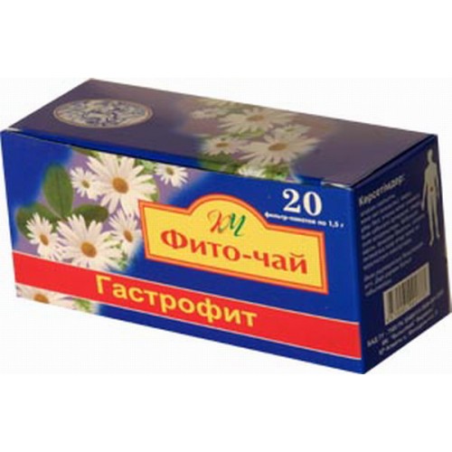 ПК Кызылмай фито-чай КМ Гастрофит 1,5 г №20 пак. Кызыл-май