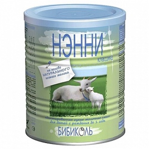 НЭННИ Классика 400г Смесь на основе козьего молока от 0 до 12 мес.