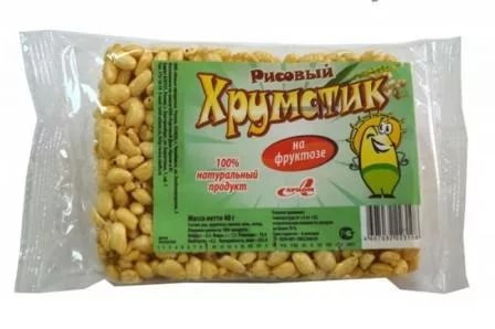 Хрумстик рисовый  с фруктозой  35,0