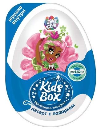 Десерт с подарком KIDS BOX Cave Club 20г