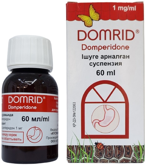 Домрид сусп. 1 мг/мл 60 мл ( домперидон )