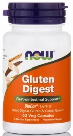 Gluten Digest 60veg.caps Now Foods  &