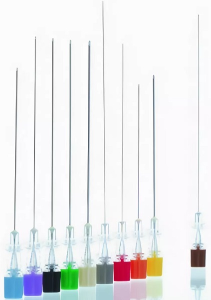 Игла для региональной анезтезии VM 19G*90мм Quincke Point / Игла спинальная 19G