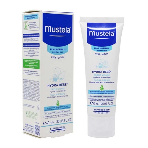 MUSTELA Увлажняющий крем для лица "Hydra Bebe" 40мл