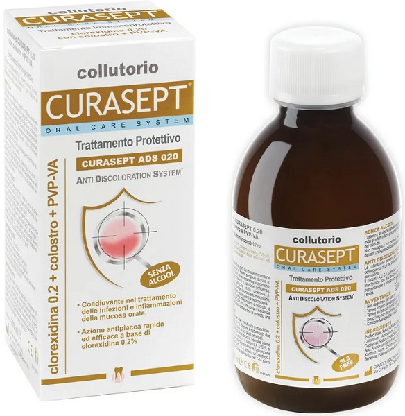 Ополаскиватель для полости рта CURASEPT ADS PROTECTIVE 200мл