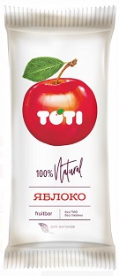 TOTI батончик пастильный 40г Яблоко &