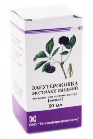 Элеутерококка экстракт жидкий 50 мл Татхимфармпрепараты @
