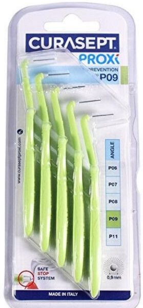 Межзубные щетки CURASEPT Proxi Angle P09 зеленый