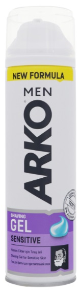 ARKO гель для бритья для чувствительной кожи SENSITIVE 200мл