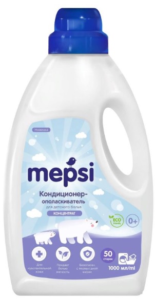 MEPSI Кондиционер ополаскиватель для детского белья 1л