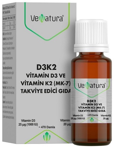 Venatura Д3К2 1000МЕ 20мл  &