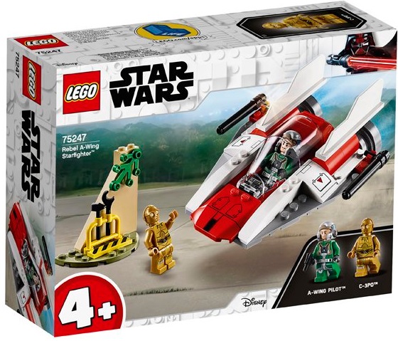 LEGO Конструктор 4+ Звездные Войны Звездный Истребитель типа А арт.75247