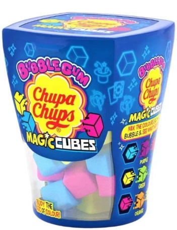 Жевательная резинка Chupa Chups Magic Cubes 85гр