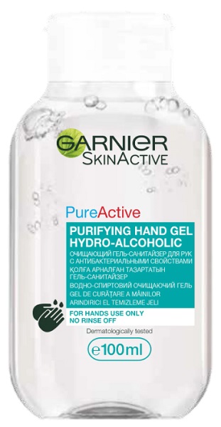 Garnier Pure Active санитайзер для рук 100 мл