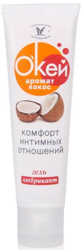 Лубрикант ОКЕЙ Аромат Кокоса 50 г Гель-смазка