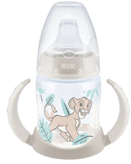 Бутылочка Пластиковая NUK FC+ Lion King 150 мл арт.10743070 Соска Силиконовая