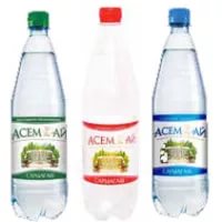 Асем Ай Вода минеральная природная питьевая  слабогазированна 0,5 л