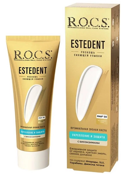 Зубная паста ROCS Estedent Укрепление и защита 94г РОКС