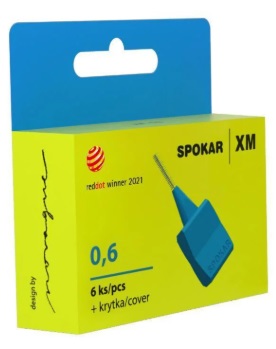 Межзубные ершики Spokar XM 0.6 мм 6шт