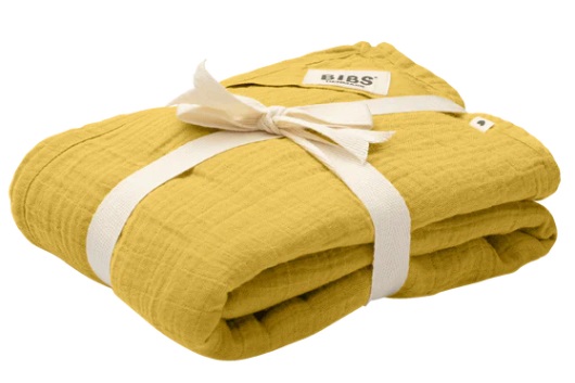 Пеленка муслиновая Bibs Mustard 120х120 арт.9402254