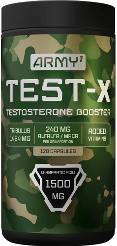 Army Test X 1500мг №120капс 140г   &