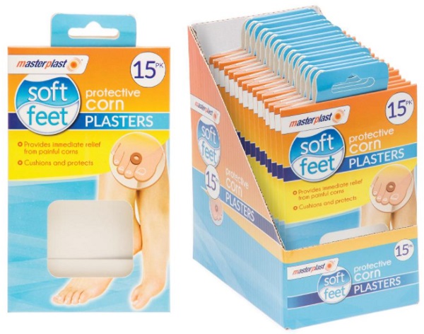Пластырь на Мозоль - Волдырь Soft Feet 15 шт ( 1104 )