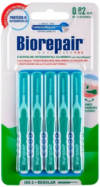 Ершики Межзубные BIOREPAIR M 5 шт супер тонкие 0,82мм зубочистки Б/Н
