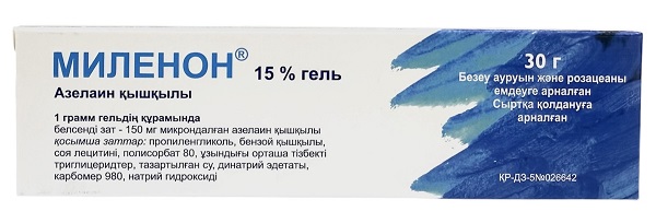 Миленон гель 15% 30г ( азелаиновая кислота )