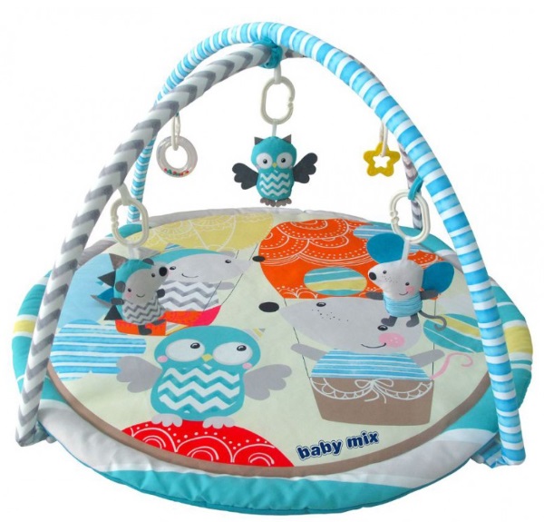 Коврик игровой развивающий Друзья BABY MIX арт.47351