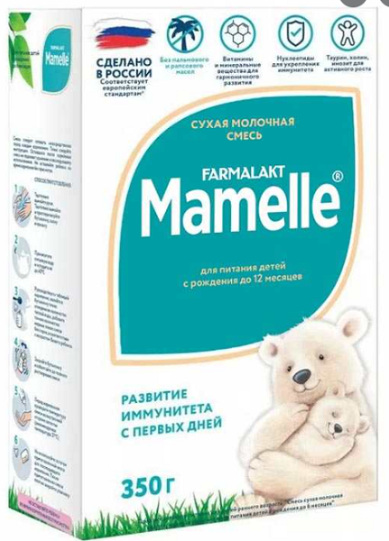 Mamelle Farmalakt 0-12 Смесь сухая молочная адаптированная 350г