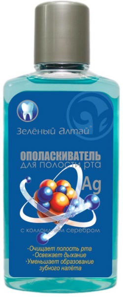 Ополаскиватель для полости рта с Коллоидным серебром 250 мл