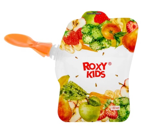 Ложечки накрутка для пакетов с детским питанием 2шт ROXY KIDS арт.RFD-004