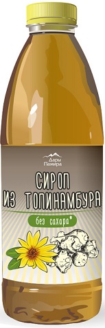 Дары Памира Сироп Топинамбура натуральный 1л без сахара